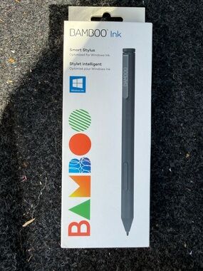 BAMBOO Ink White Smart Stylus Packaging